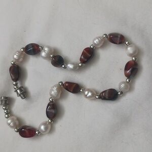real pearl bracelet  vintage
